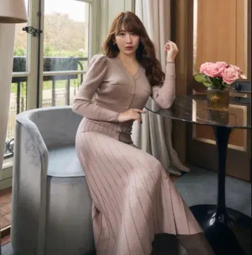 Herlipto Suite Room Knit Long Dress