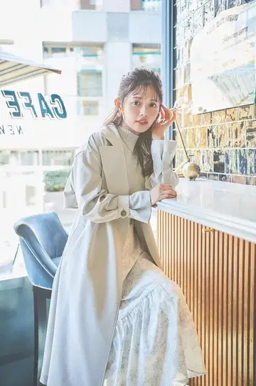 프로포션 바디 드레싱 롱 트렌치코트 새상품급