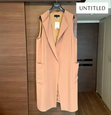 택 포함 새상품 UNTITLED 언타이틀 롱베스트 [ 44 ]