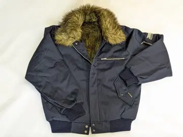 도라이치 L 사이즈 파이롯트 점퍼 도카잔 단종 레어 롱 퍼