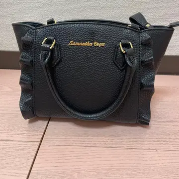 사만사 베가 블랙 숄더백