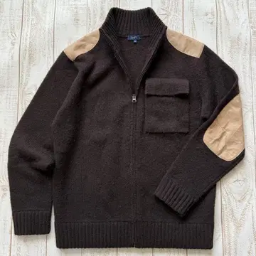 SHIPS 쉽스 헌팅 지퍼 가디건 드라이버즈 니트