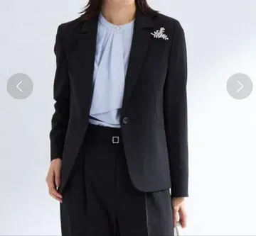 green label relaxing 파우드레 테일러드 자켓