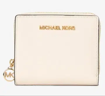 MICHAEL KORS 아이보리 접이식 지갑
