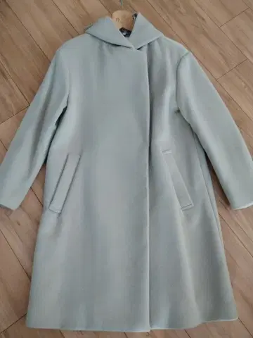 Spick & Span 후드 부착 롱 코트