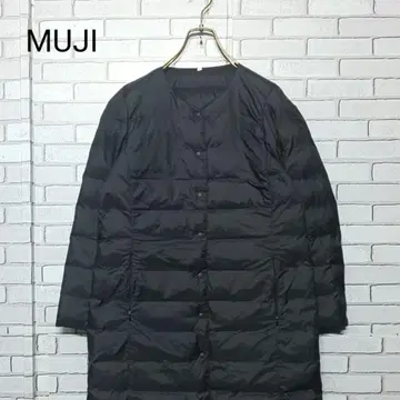 [ MUJI ] 무인양품 노카라 다운 코트
