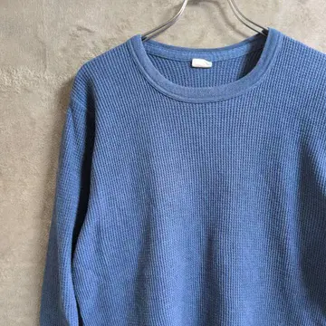 80년대 미국제 빈티지 와플 긴팔