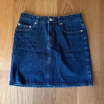 APC 데님 미니 스커트