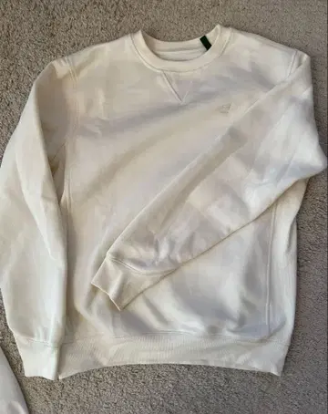 G-STAR RAW 화이트 맨투맨 트레이닝복