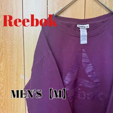 TR18 [ US 수입 ] 리복 맨투맨 [ 남성용 M ] 크림슨 계열