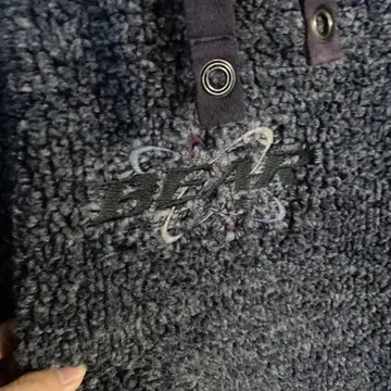 90s 베어 하이넥 보아 자켓