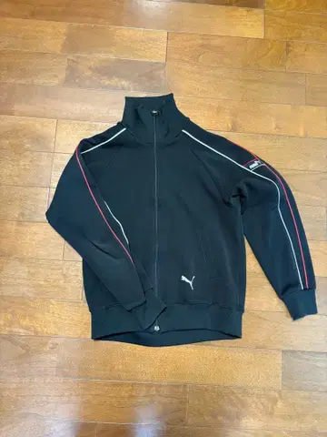 90s PUMA 블랙 트랙 자켓 구제 의류