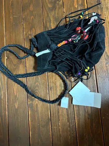 ROSE BUD 로즈버드 스웨이드 숄더백