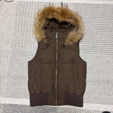 INGNI y2k 다운 베스트 퍼 헤이세이 갸루 M 브라운