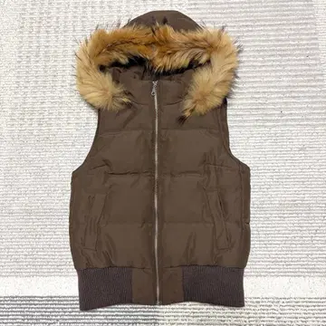 INGNI y2k 퍼 다운 베스트 자켓 헤이세이 갸루 M 브라운