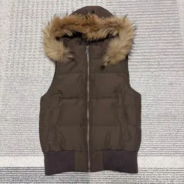 INGNI y2k 퍼 다운 베스트 자켓 헤이세이 갸루 M 브라운