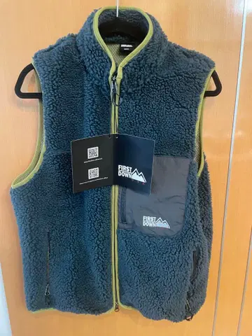 FIRST DOWN 플리스 베스트 SMALL 그린