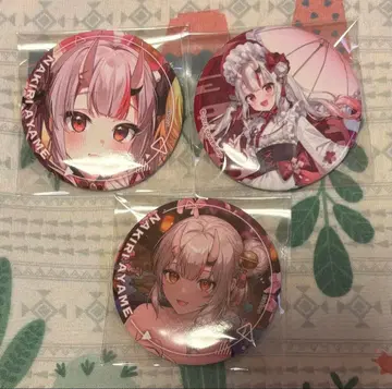 백귀 아야메 온리 캔뱃지 호로츠리