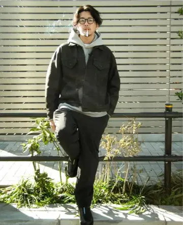 Maison Kinema 메키네마 Nylon easy pants