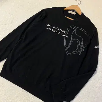 adabat 골프 안감 부착 니트 스웨터