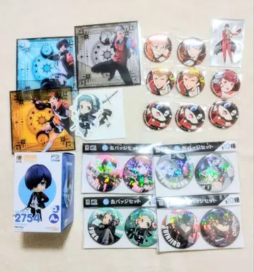 페르소나 시리즈 굿즈 페르소나3 페르소나5 캔뱃지 넨도로이드 외