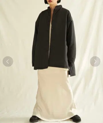 enof over size jacket 01 Black