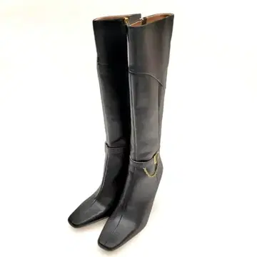 Her lip to 비건 레더 롱 부츠 36 8806