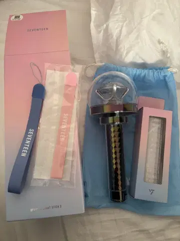 SEVENTEEN VER.3 CARAT 응원봉 데코 반지 세부치 응원봉