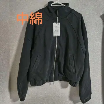 ZARA 워시 가공 지퍼 자켓 충전솜