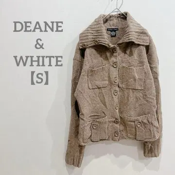 익명 배송 DEANE & WHITE [ S ] 니트 가디건 램스울