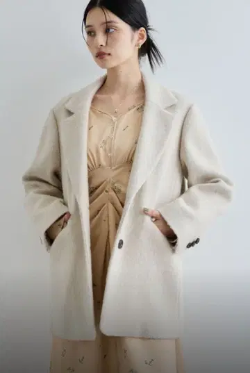 샤기 간이 침대 베이지