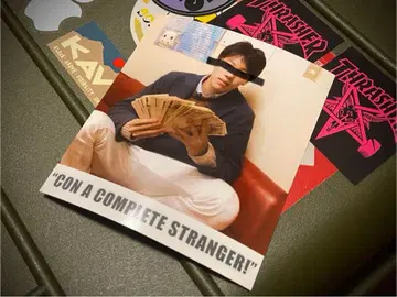 나와바리 스티커 모코우 오에짱 카토 준이치 한죠 굿즈 오니야