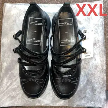 GU 멜리 제인 슈즈 by rokh 블랙 XXL 사이즈 새상품 지유