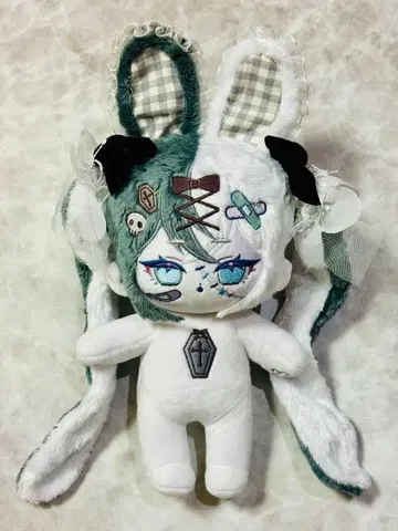 무 무속성 무속성 봉제인형 좀비 토끼 그레이 20cm