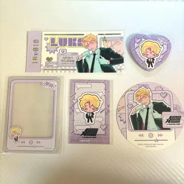 [ 에이리언 스테이지 ] 루카 데코 케이스 캔뱃지 코스터 티켓풍 카드