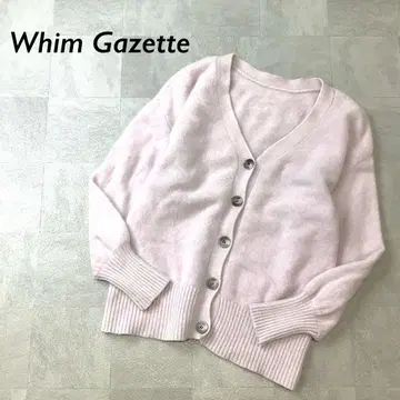 [매끄러운 라군 100%] Whim Gazette 니트 가디건