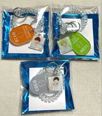 망각 배터리 RAKU CAFE 키링 치하야 토도 야마다 3개 세트