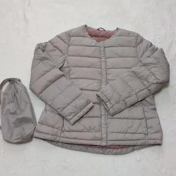 경량 그레이지 다운 자켓 수납 봉투 포함 다운 90% 페더 10%