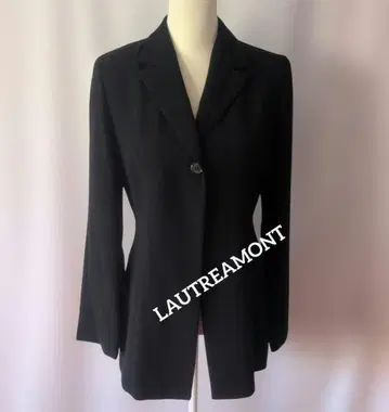 새상품급 LAUTREAMONT 블랙 테일러드 자켓