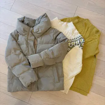 Dessin 묶음 판매 다운 2점, 스웨터 2점