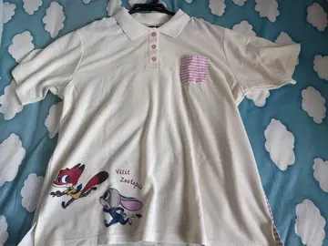 주토피아 캐릭터 피케 셔츠 반팔