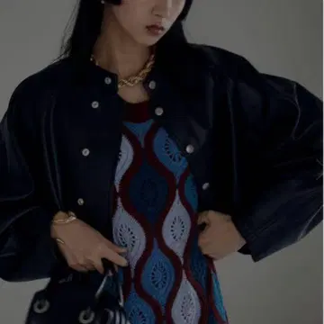 새상품급 Ameri 가죽 자켓