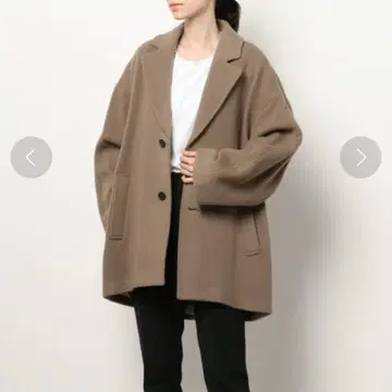 노트 에실론스 super120 멜톤 울 볼륨 코트