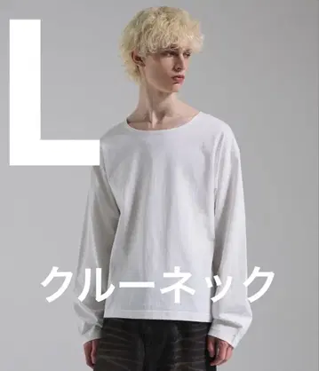 Parts Lab. 베이직 코튼 롱 슬리브 화이트 L