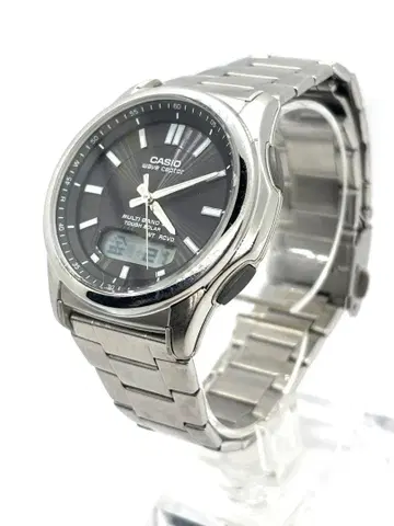 [ 작동품 ] CASIO 카시오 웨이브 셉터 솔라 손목시계
