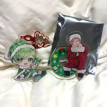 XP!A 하쿠 크리스마스 아크링 키링 아크릴 스탠드