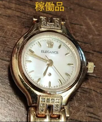 BG24 엘레강스 쿼츠 시계 작동품 쉘 다이얼