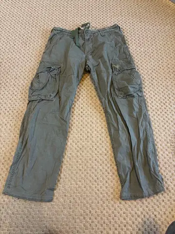 ALPHA INDUSTRIES 카고 팬츠 32/34