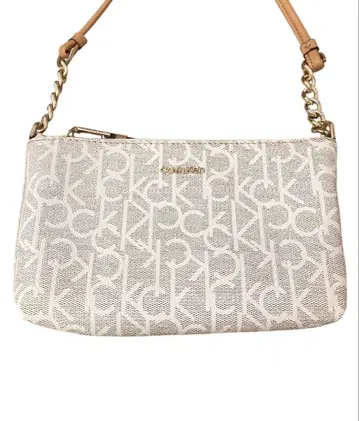 캘빈클라인 로고 프린트 숄더백(M)