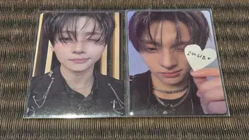 보이플라넷2 아카이브전 팝업 럭키드로우 트레이딩 카드 선원 2장 세트